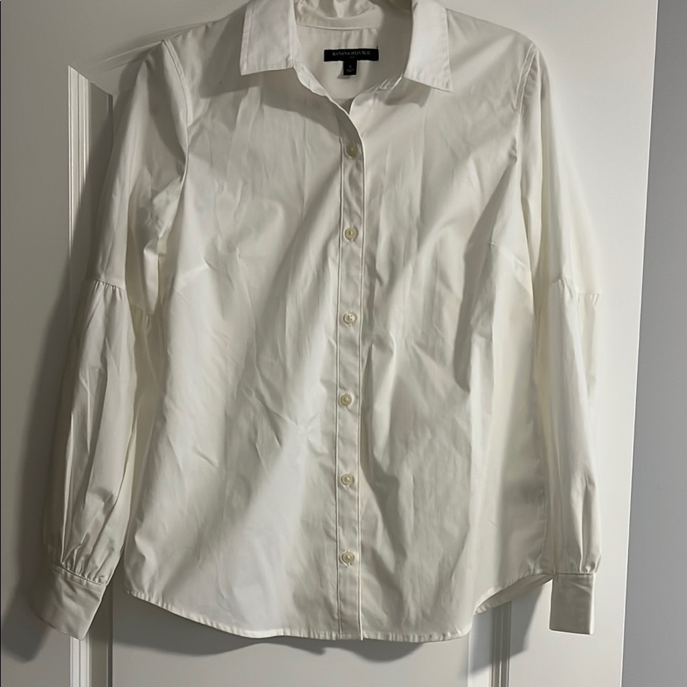 White Button-Up Shirt